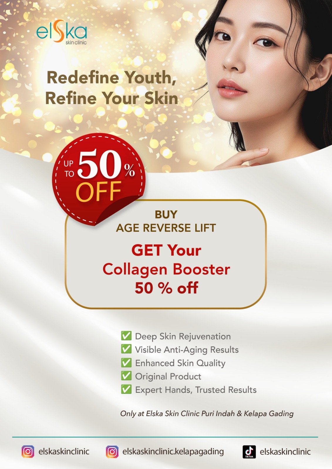50% off collagen booster